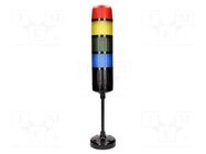 Signalling column; red/yellow/green/blue; LED; 18÷32VDC; IP54 W2
