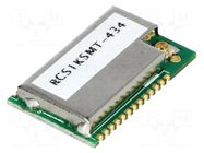 Module: RF; 434MHz; -112dBm; 2.2÷3.6VDC; 20dBm; SMD; 15x23.5mm RADIOCONTROLLI