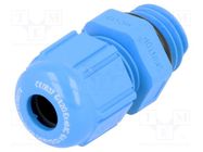 Cable gland; M12; 1.5; IP68; polyamide; blue LAPP