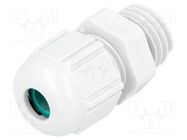 Cable gland; M12; 1.5; IP68; polyamide; grey; UL94V-0; halogen free LAPP