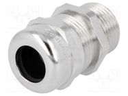 Cable gland; with long thread; M20; 1.5; IP68; brass LAPP