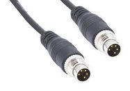 SENSOR CORD, M8 PLUG-M8 PLUG, 2M