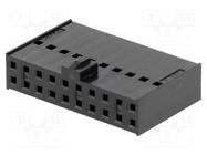 Connector: wire-board; plug; female; C-Grid III; 2.54mm; PIN: 20 MOLEX