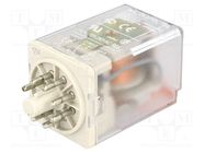 Relay: electromagnetic; DPDT; Ucoil: 48VAC; Icontacts max: 20A 