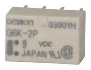 SIGNAL RELAY, DPDT, 9VDC, 1A, TH