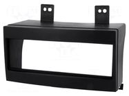 Radio frame; Kia; 1 DIN; black ACV