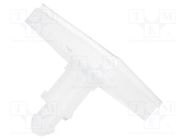 Self-adhesive holder; polyamide; L: 7.94mm; Ø2: 2.54mm ESSENTRA