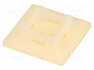 Holder; screw,self-adhesive; cable ties ESSENTRA