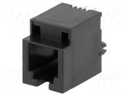 Connector: RJ9; socket; PIN: 4; with step; gold-plated; 4p4c; THT NINIGI