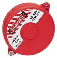 GATE VALVE LOCKOUT, RED, PP