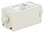 Timer; 1÷12s; DPDT; 230VAC/5A; 12VDC; RTX132; undecal; -10÷55°C SCHNEIDER ELECTRIC