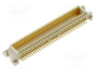 Connector: PCB to PCB; female; PIN: 70; 0.5mm; H: 3mm; gold-plated 