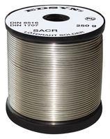 SOLDER WIRE, SN/AG/CU, 0.8MM, 250G