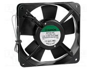 Fan: AC; axial; 115VAC; 120x120x25mm; 132m3/h(±7%); 46dBA; ball SUNON