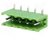 Pluggable terminal block; Contacts ph: 5.08mm; ways: 5; socket 