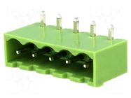 Connector: pluggable terminal block; socket; male; 15A; 300V; THT XINYA