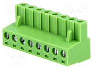 Pluggable terminal block; 5.08mm; ways: 8; straight; plug; female XINYA