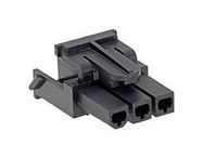 RECEPTACLE HOUSING, 6POS, 4.2MM, BLACK