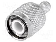 Connector: TNC; plug; male; straight; crimped; for cable; RG59 YIZN Jiangsu Tengyu Electronics co.