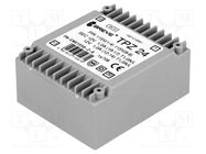 Transformer: mains; 24VA; 115VAC,230VAC; 12V; 12V; 1A; PCB; IP00 BREVE TUFVASSONS