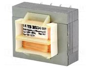 Transformer: mains; 2VA; 230VAC; 12V; 170mA; screw type; IP00 INDEL