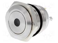 Switch: vandal resistant; Pos: 2; SPST-NO; 2A/36VDC; IP65; OFF-(ON) ONPOW
