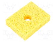 Tip cleaning sponge; for Weller's bench supports; 5pcs. WELLER