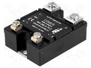 Relay: solid state; Ucntrl: 3÷32VDC; 75A; 24÷280VAC; WG280; 1-phase COMUS