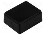 Enclosure: multipurpose; X: 40mm; Y: 50mm; Z: 20mm; ABS; black KRADEX