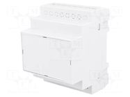 Enclosure: for DIN rail mounting; Y: 90mm; X: 70mm; Z: 65mm; ABS KRADEX