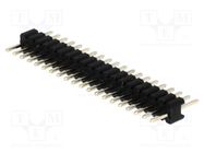 Connector: pin strips; pin header; male; PIN: 20; straight; 1.27mm CONNFLY