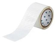 LABEL, POLYESTER, 16.51MM X 5.08MM, WHT