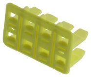 DOUBLE LOCK PLATE, PBT, YELLOW