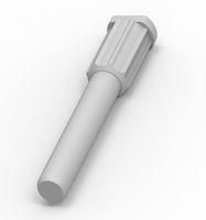 CAVITY PLUG, PBT, LIGHT GREY