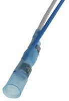 SOLDER SLEEVE, PVDF, 30MM, 20AWG, BLUE