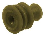 SEALING PLUG, SILICONE, BROWN