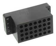 CONNECTOR HOUSING, PLUG, 28POS, 6.35MM