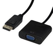 DISPLAYPORT PLUG TO VGA SOCKET ADAPTOR