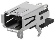 MODULAR CONN, R/A RJ45 JACK, 8P8C, CAT5E