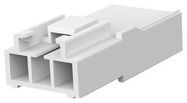 CONNECTOR HOUSING, RCPT, 3POS, 3.96MM