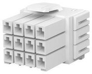 CONNECTOR HOUSING, PLUG, 12POS, 3.96MM