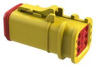 AUTOMOTIVE HOUSING, PLUG, 6POS, YELLOW