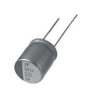 CAP, ALU POLYMER, 330UF, 20%, 25V, RAD