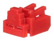 RJ45 MODULAR BLOCKOUT DEVICE, RED