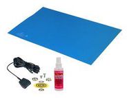 MAT KIT, RUBBER, BLUE, 24" X 48"