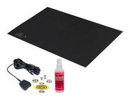 MAT KIT, RUBBER, GREY, 24" X 36"