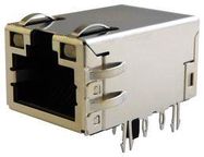 RJ45 CONN, JACK, 8P8C, 1PORT, PRESS-FIT