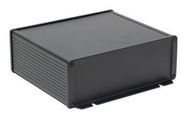 ENCLOSURE, EMI/RFI BOX, ALUMINIUM, BLACK