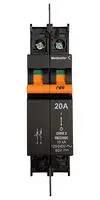 HYDRAULIC MCB, 2 P, 25A, 240V, DIN RAIL