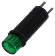 PANEL MOUNT INDICATOR, LED, 30.15MM, GREEN, 28V